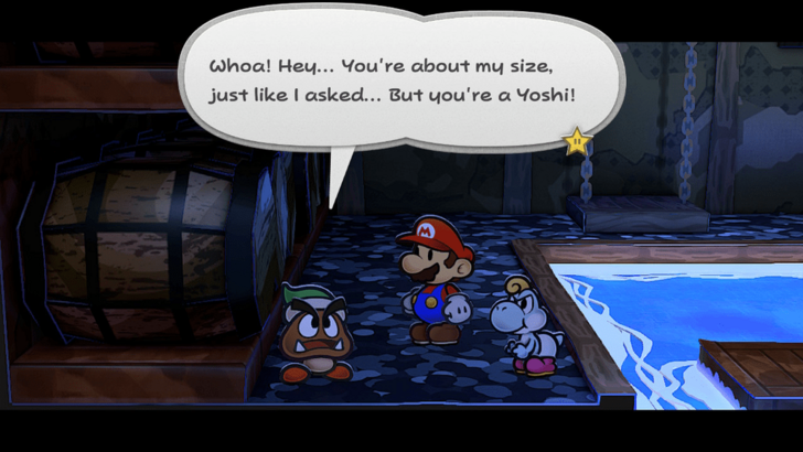 Paper Mario TTYD Switch Remake - Introduce Goom Goom to Yoshi