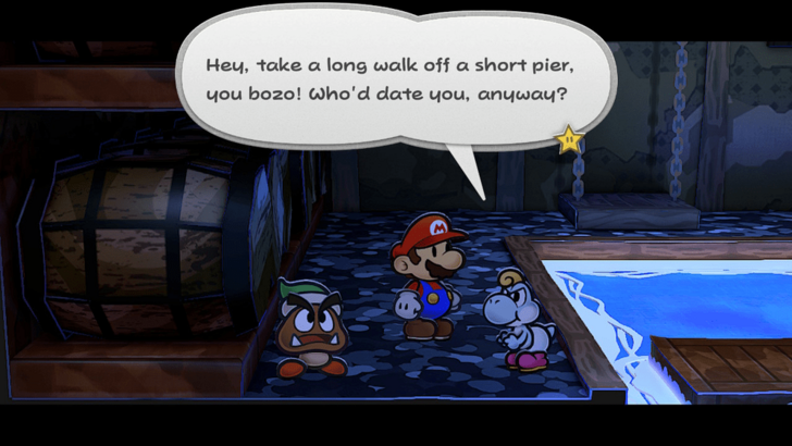 Paper Mario TTYD Switch Remake - Yoshi Reaction