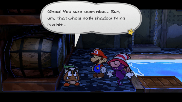 Paper Mario TTYD Switch Remake - Introduce Goom Goom to Vivian