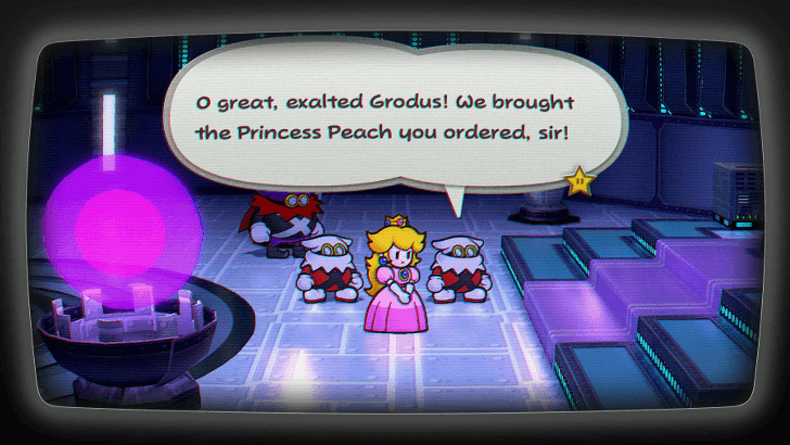 Paper Mario Thousand Year Door - Peach and X-Nauts