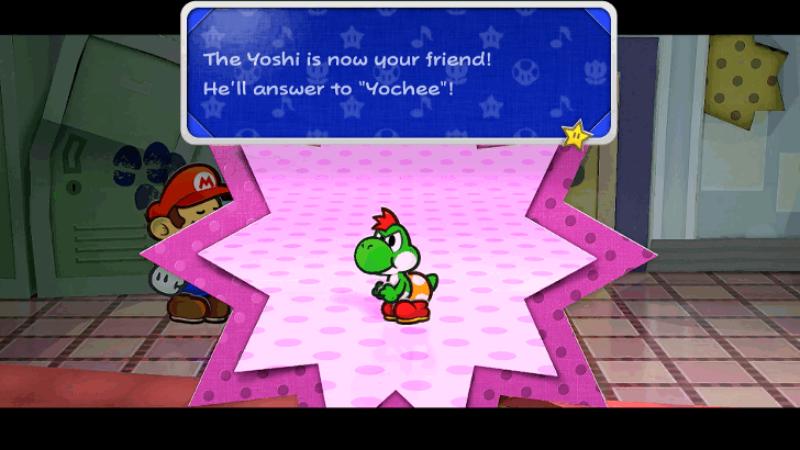 Paper Mario TTYD Switch Remake - Naming Yoshi