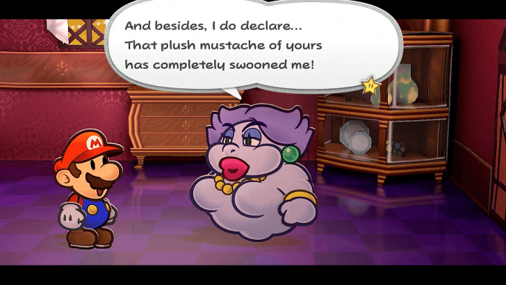 Paper Mario Thousand Year Door - Meeting Flurrie