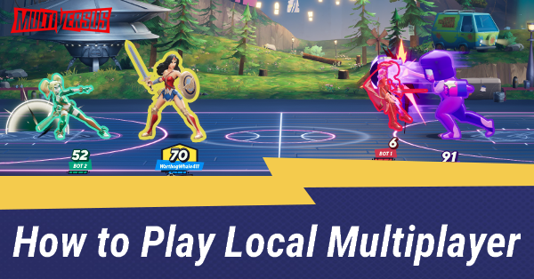 Multiversus - How to Play Local Multiplayer