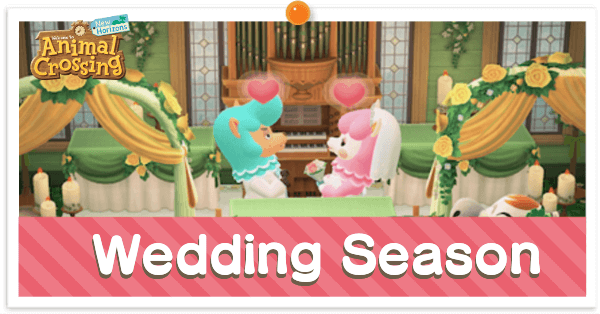 ACNH - Wedding Season