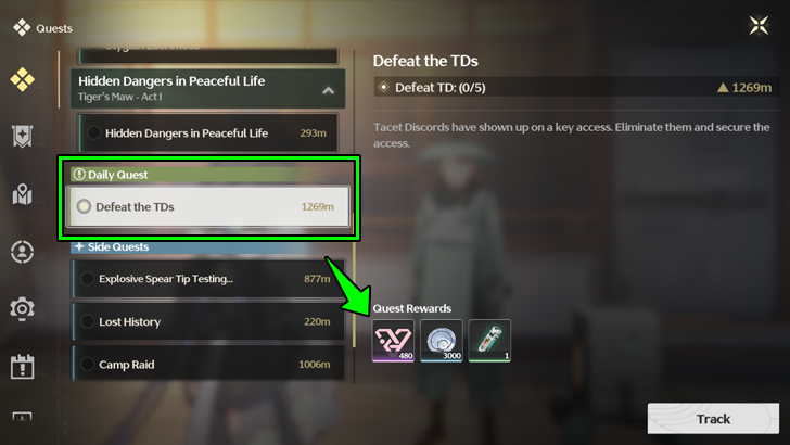 Wuthering Waves - Daily Quest Intimacy