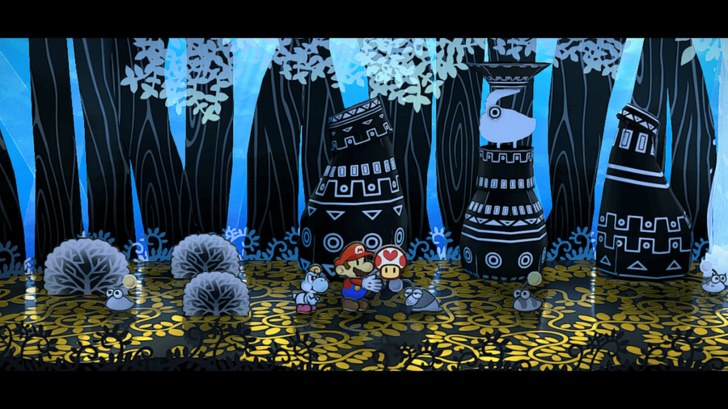 Paper Mario TTYD Switch Remake - Give a Life Shroom to the Puni Elder