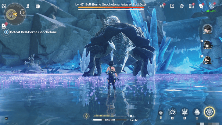 Wuthering Waves - Tacet Discord Hunter - Defeat the Bell-Borne Geochelone