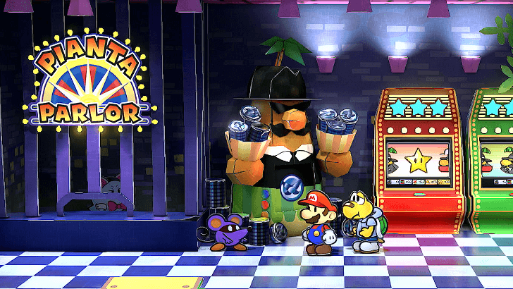 Paper Mario Thousand Year Door - Pianta Parlor