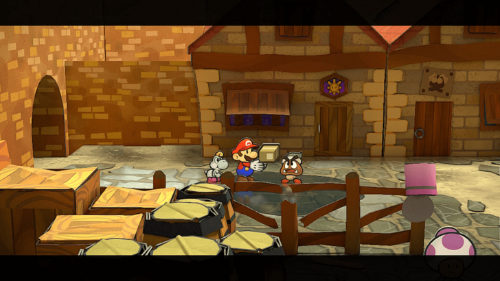 Paper Mario TTYD Switch Remake - Deliver the Box to Goomfrey