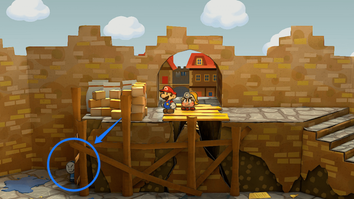 Paper Mario TTYD Switch Remake - Larson Location at the Docks