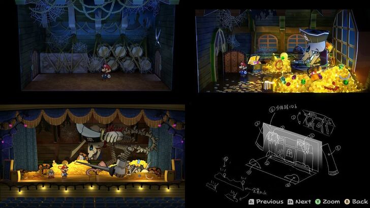 Paper Mario TTYD Switch Remake - Chapter 5 Art Piece 6