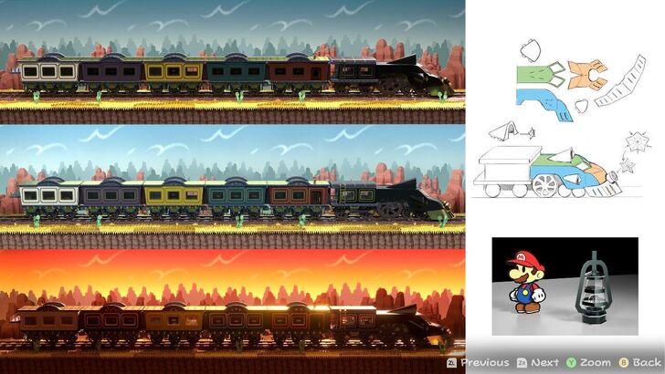 Paper Mario TTYD Switch Remake - Chapter 6 Art Piece 2