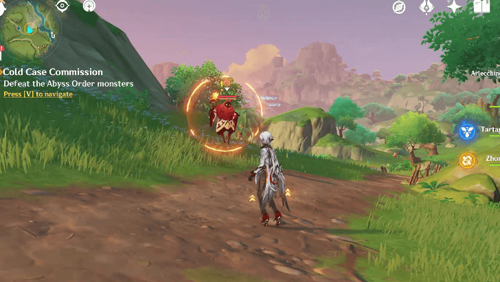 Genshin - Cold Case Commission - Defeat the Abyss Mages