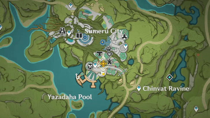 Genshin - Cold Case Commission - Sumeru City