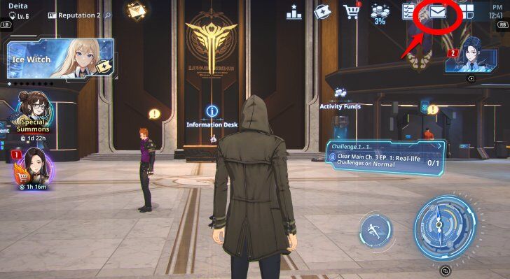 Solo Leveling Arise Mail in UI