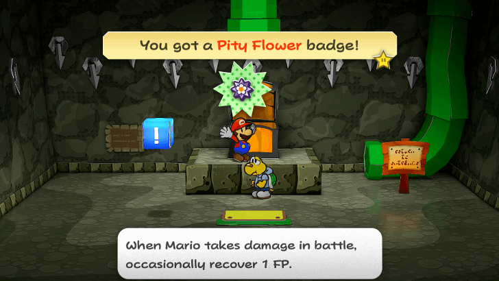 Paper Mario Thousand Year Door - Pity Flower