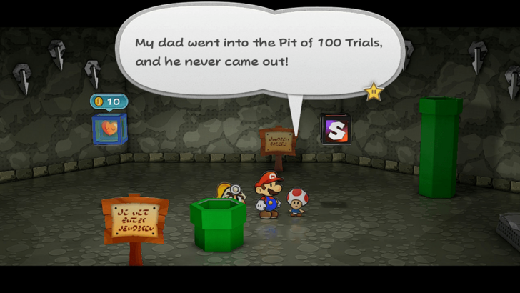 Paper Mario TTYD Switch Remake - Talk to Pine T. Jr.