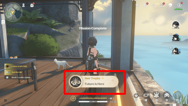 Wuthering Waves - The Past is the Future Continued - Unlocks Future is Here Trophy