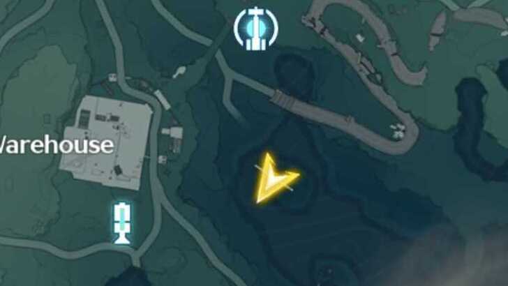 Wuthering Waves - Chest Buried in Mud Map Location