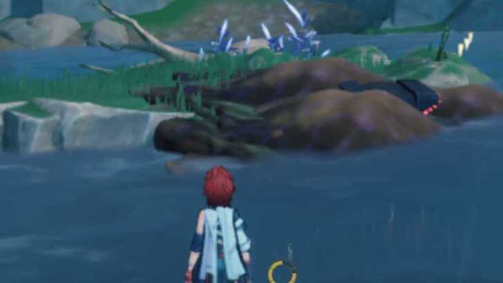 Wuthering Waves - Chest Buried in Mud in Overworld