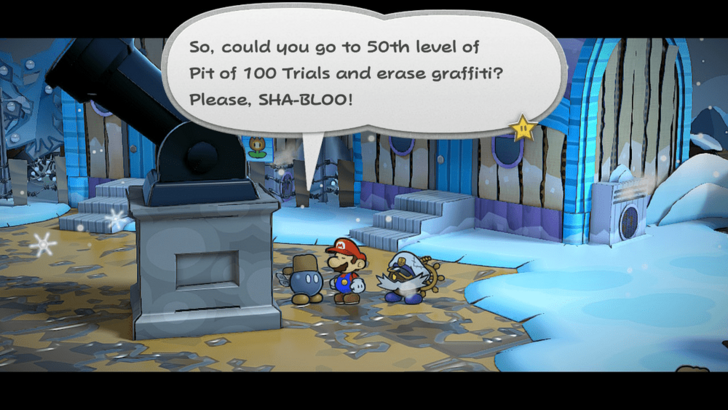 Paper Mario TTYD Switch Remake - Talk to Swob