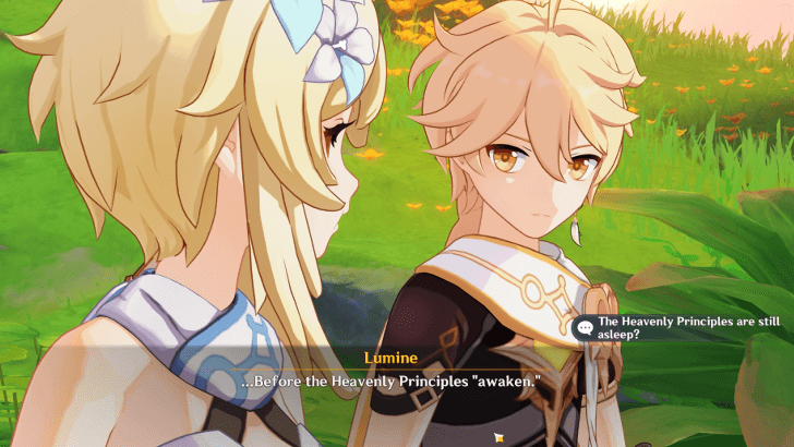 Genshin Impact Heavenly Principles - Currently Asleep