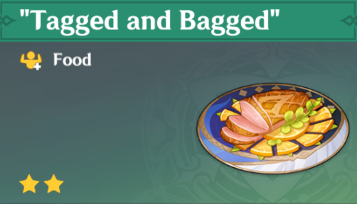 Genshin Impact - How to Get Tagged and Bagged and Effects