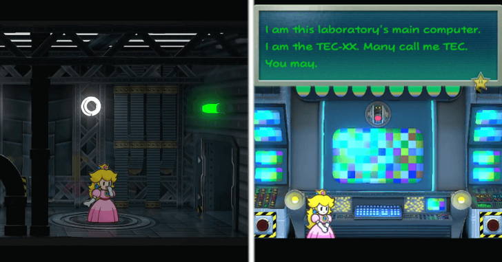 Paper Mario Thousand Year Door - Peach Intermission 1-4