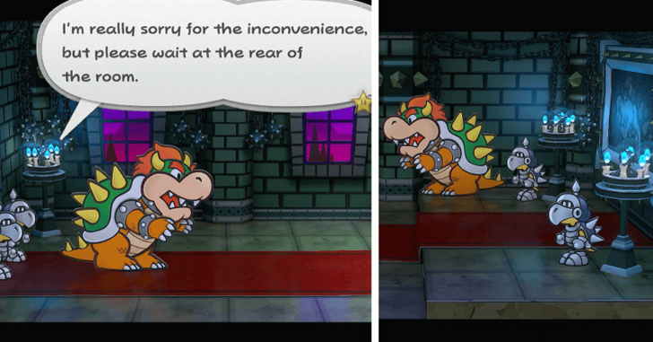 Paper Mario Thousand Year Door - Bowser Intermission 1-1