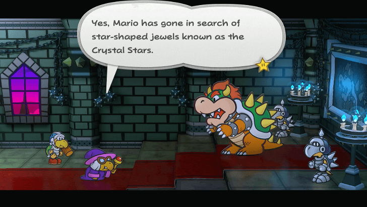 Paper Mario Thousand Year Door - Bowser Intermission 1-2