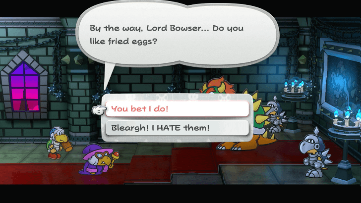 Paper Mario Thousand Year Door - Bowser Intermission 1-3