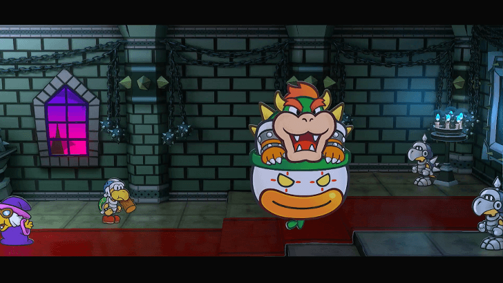 Paper Mario Thousand Year Door - Bowser Intermission 1-5