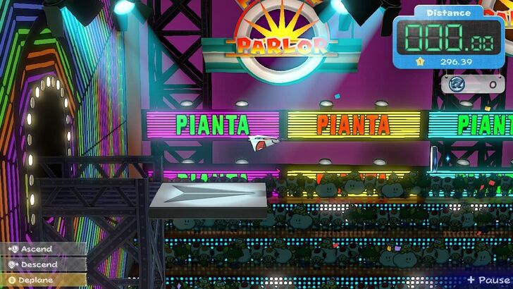 Paper Mario Thousand Year Door - Plane Game 1