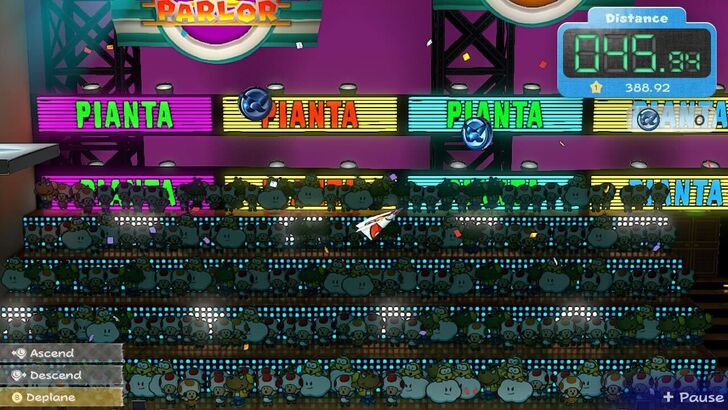 Paper Mario Thousand Year Door - Plane Game 3