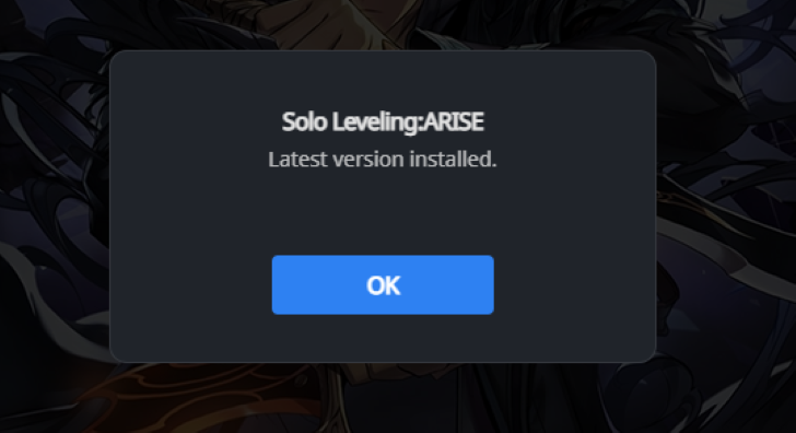 Solo Leveling Arise Game Updated Notification
