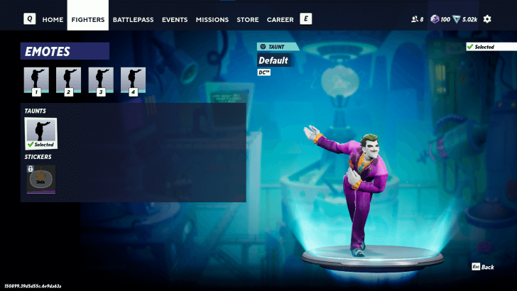 MultiVersus - Emotes