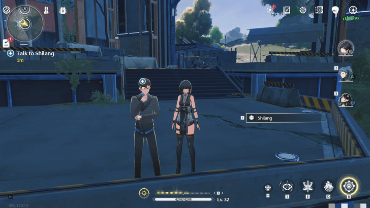 Wuthering Waves - Alloy Smelt - Talk to Shilang