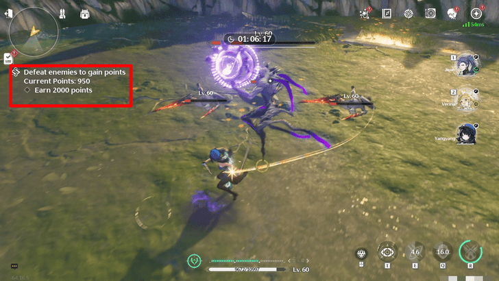 Wuthering Waves - Alloy Smelt - Earn Points by Defeating Enemies