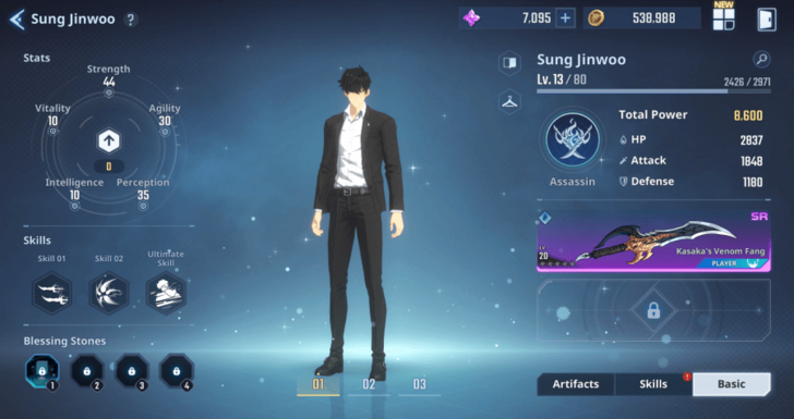 Solo Leveling Arise - Character Development