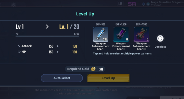 Solo Leveling Arise - Weapon Upgrades
