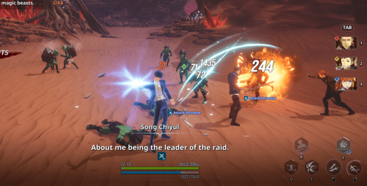 Solo Leveling Arise - Combat System