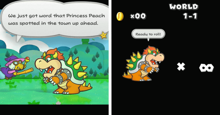 Paper Mario Thousand Year Door - Bowser Intermission 2-1