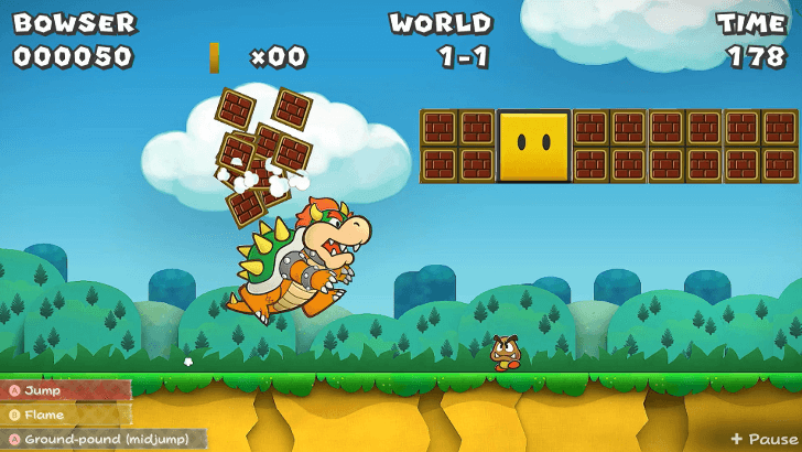 Paper Mario Thousand Year Door - Bowser Intermission 2-2