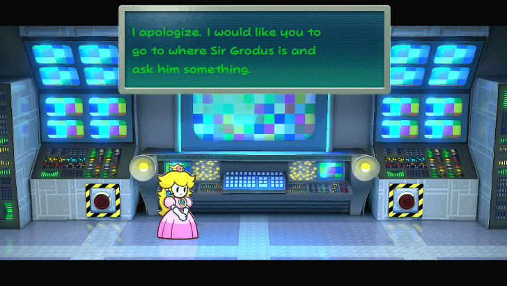 Paper Mario Thousand Year Door - Peach Intermission 3-2