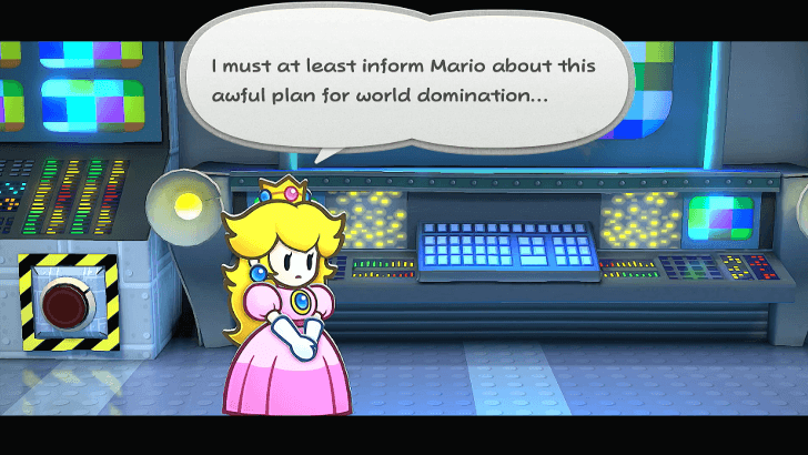 Paper Mario Thousand Year Door - Peach Intermission 3-9