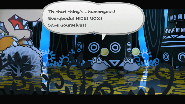 Paper Mario Thousand Year Door - Bowser Intermission 3-1