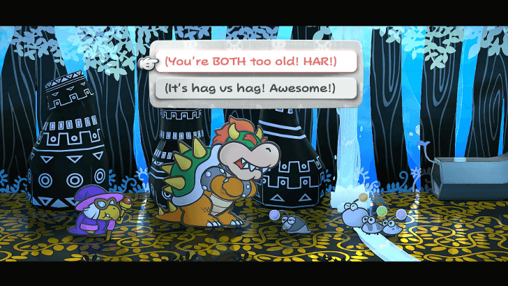 Paper Mario Thousand Year Door - Bowser Intermission 3-3