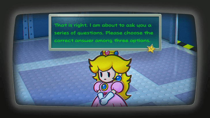 Paper Mario Thousand Year Door - Peach Intermission 4-2