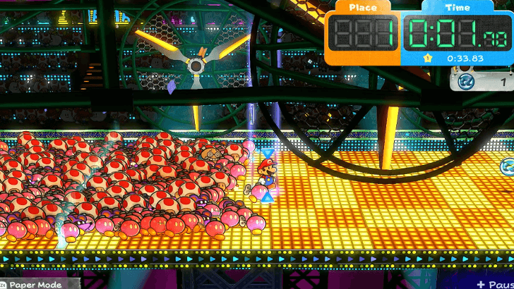 Paper Mario Thousand Year Door - How to Play Paper Game.