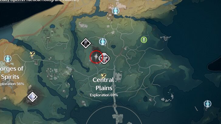 Wuthering Waves - Central Plains Tacet Field General Area